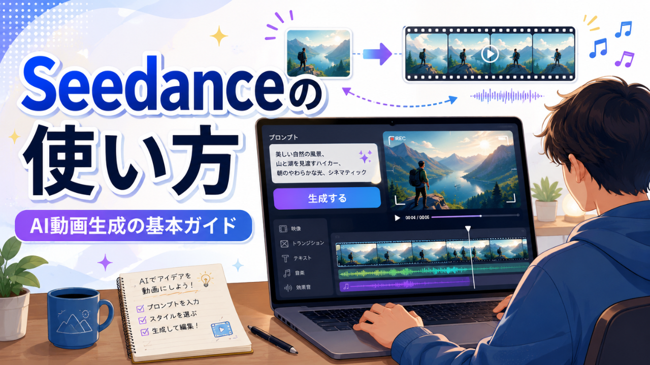 Seedanceの使い方を初心者向けに解説 日本語プロンプト・画像から動画の作り方