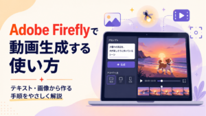 Adobe Fireflyで動画生成する使い方 プロンプト例・料金・画像から作る方法まで解説